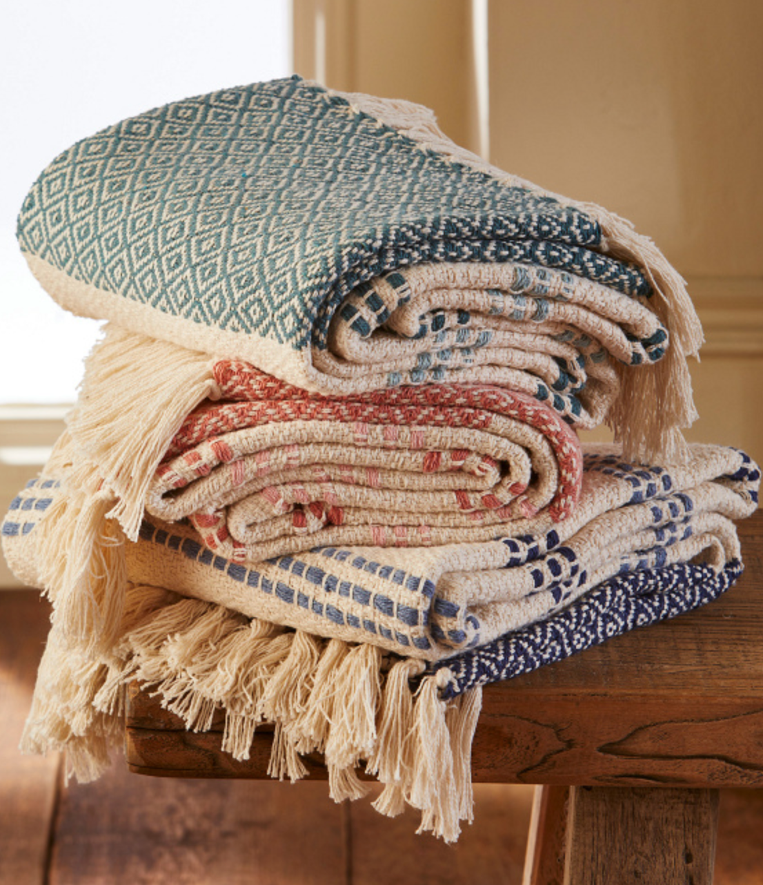 Recycled Cotton Throw