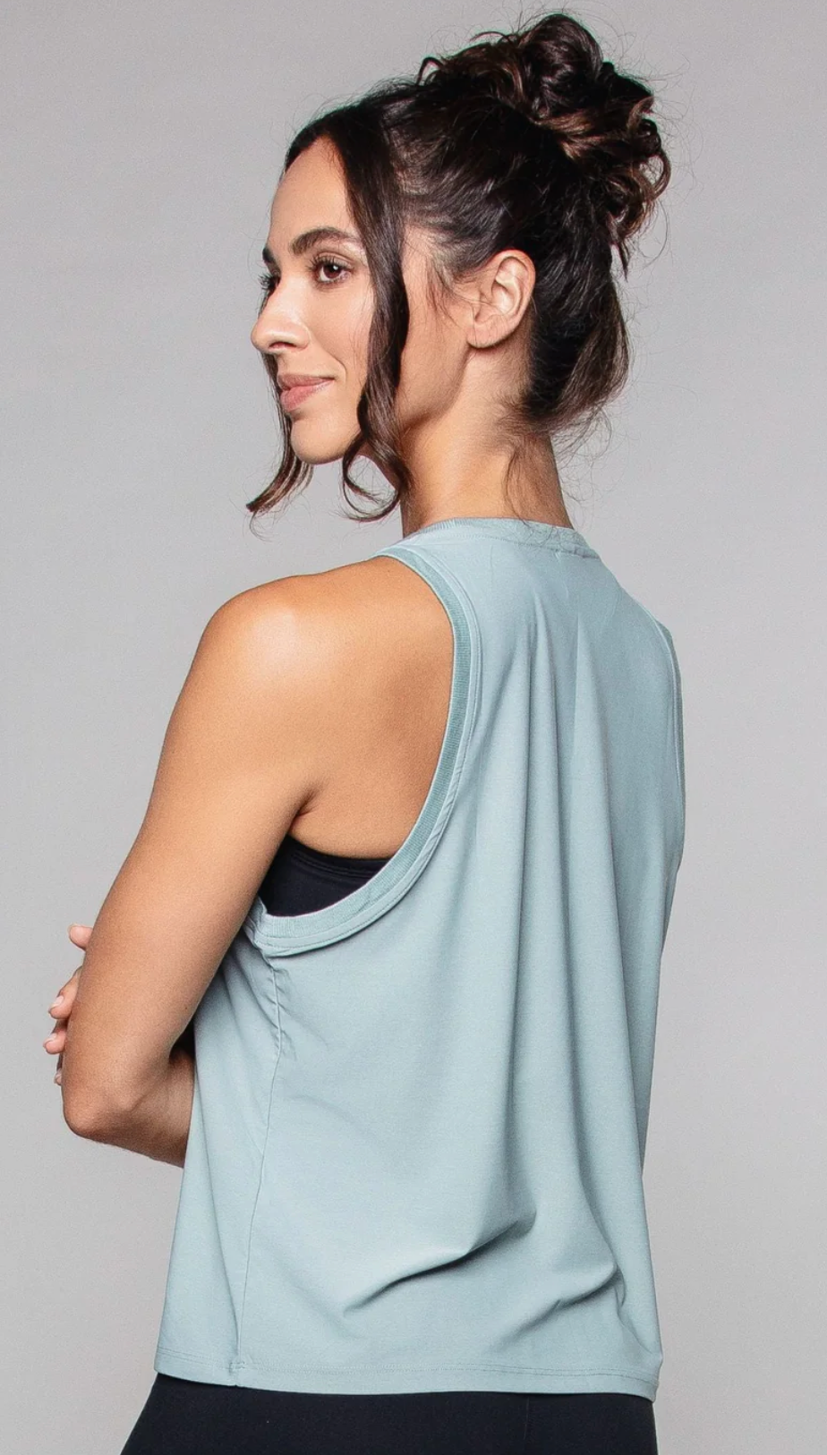 Relaxed Studio Tank Vest (Sage)