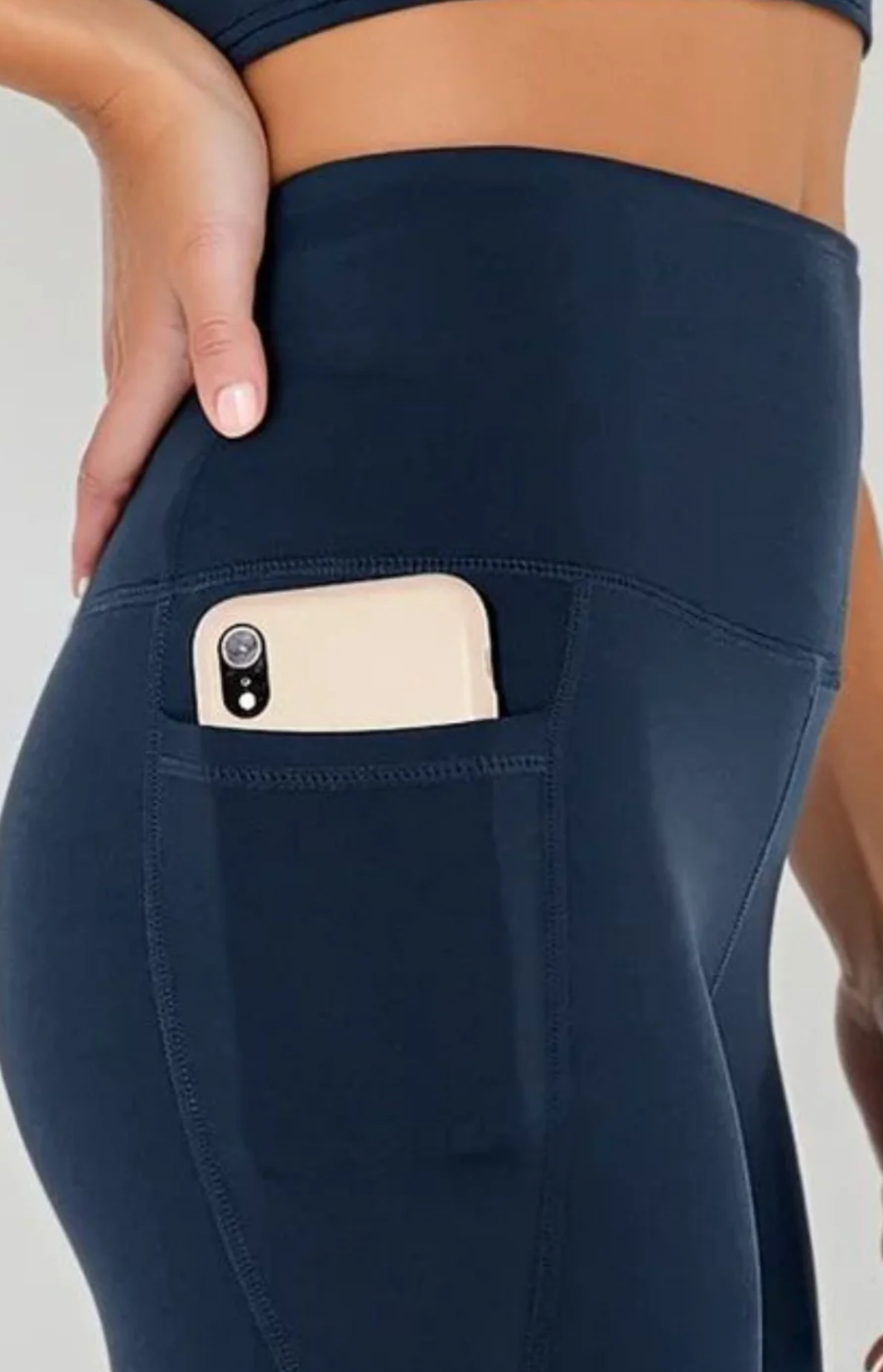 Sculpting High Waisted Pocket Leggings
