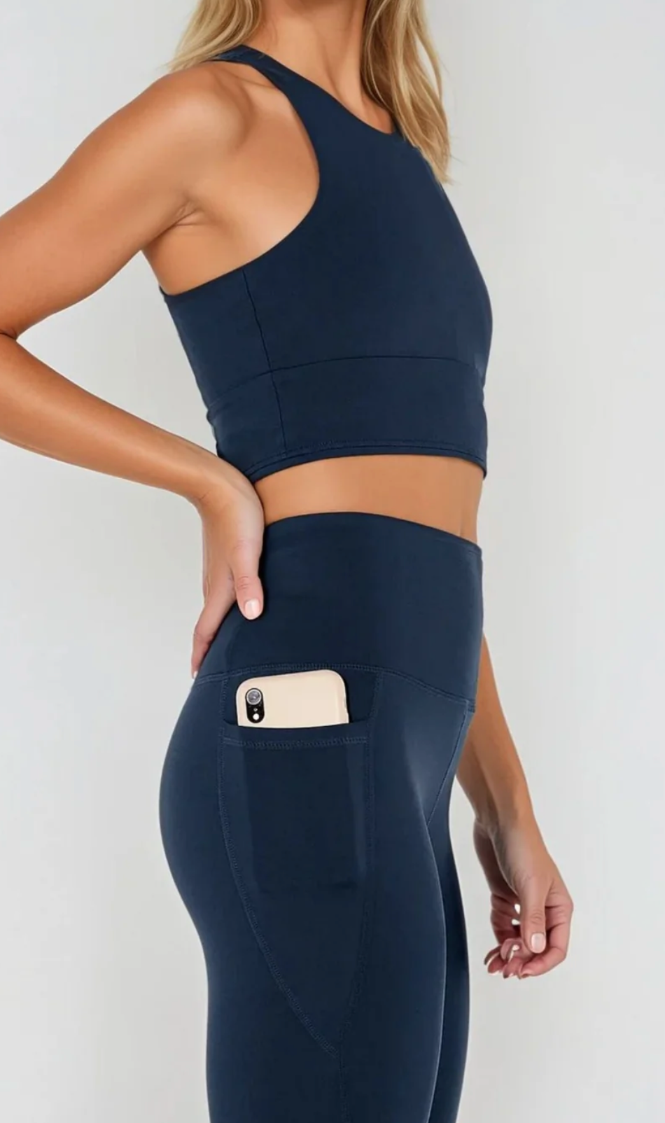 Sculpting High Waisted Pocket Leggings