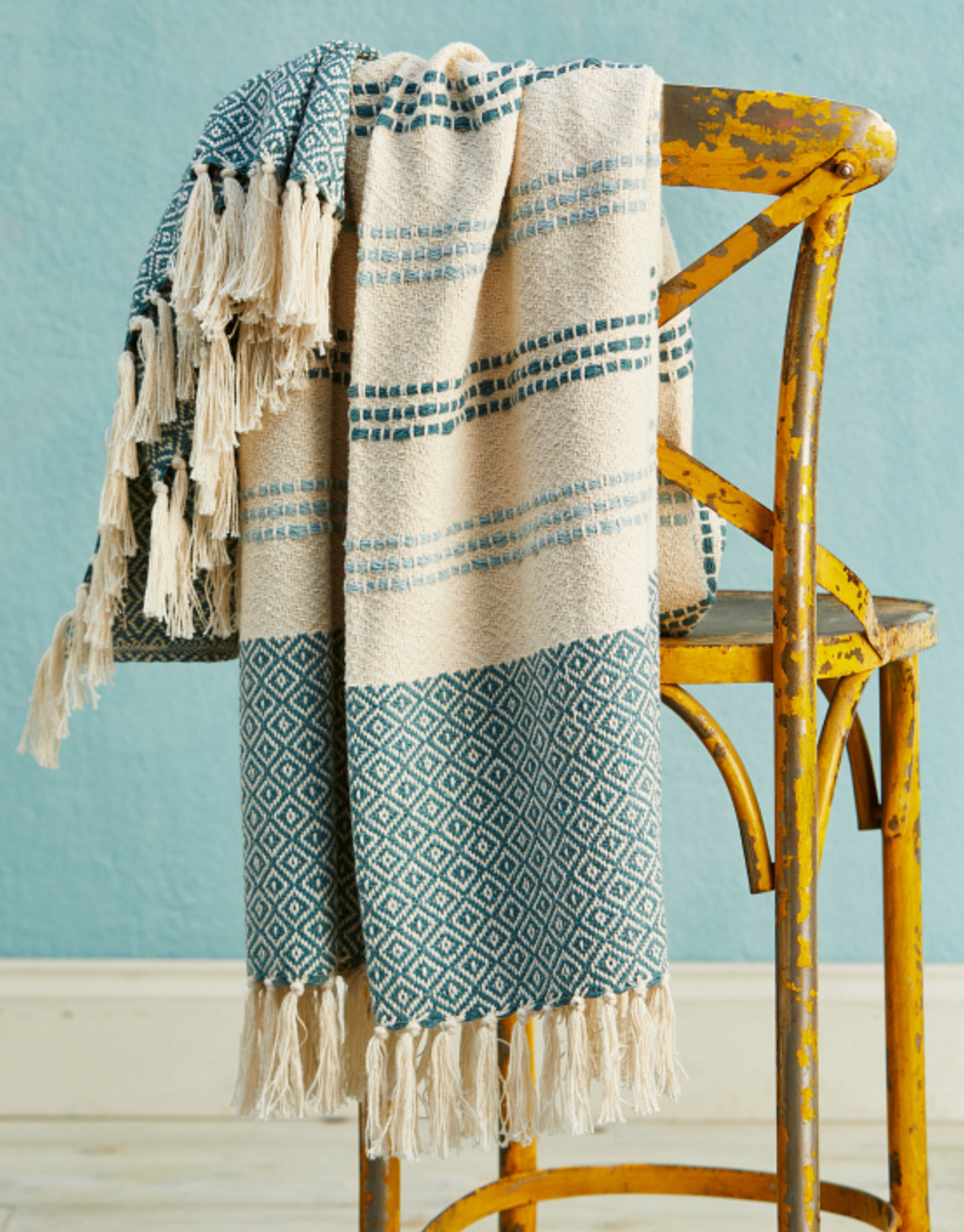 Recycled Cotton Throw