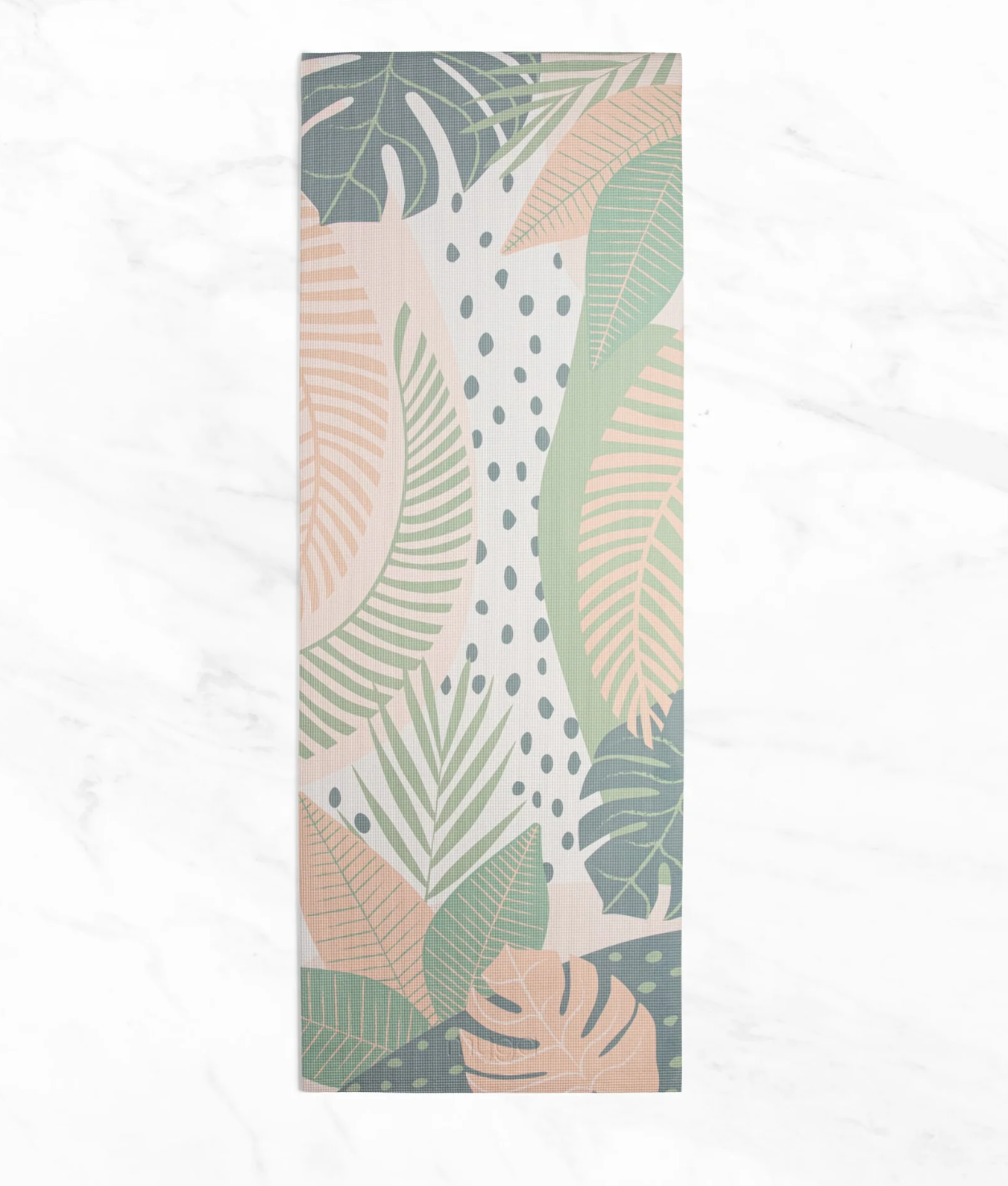 Palm Printed Yoga Mat