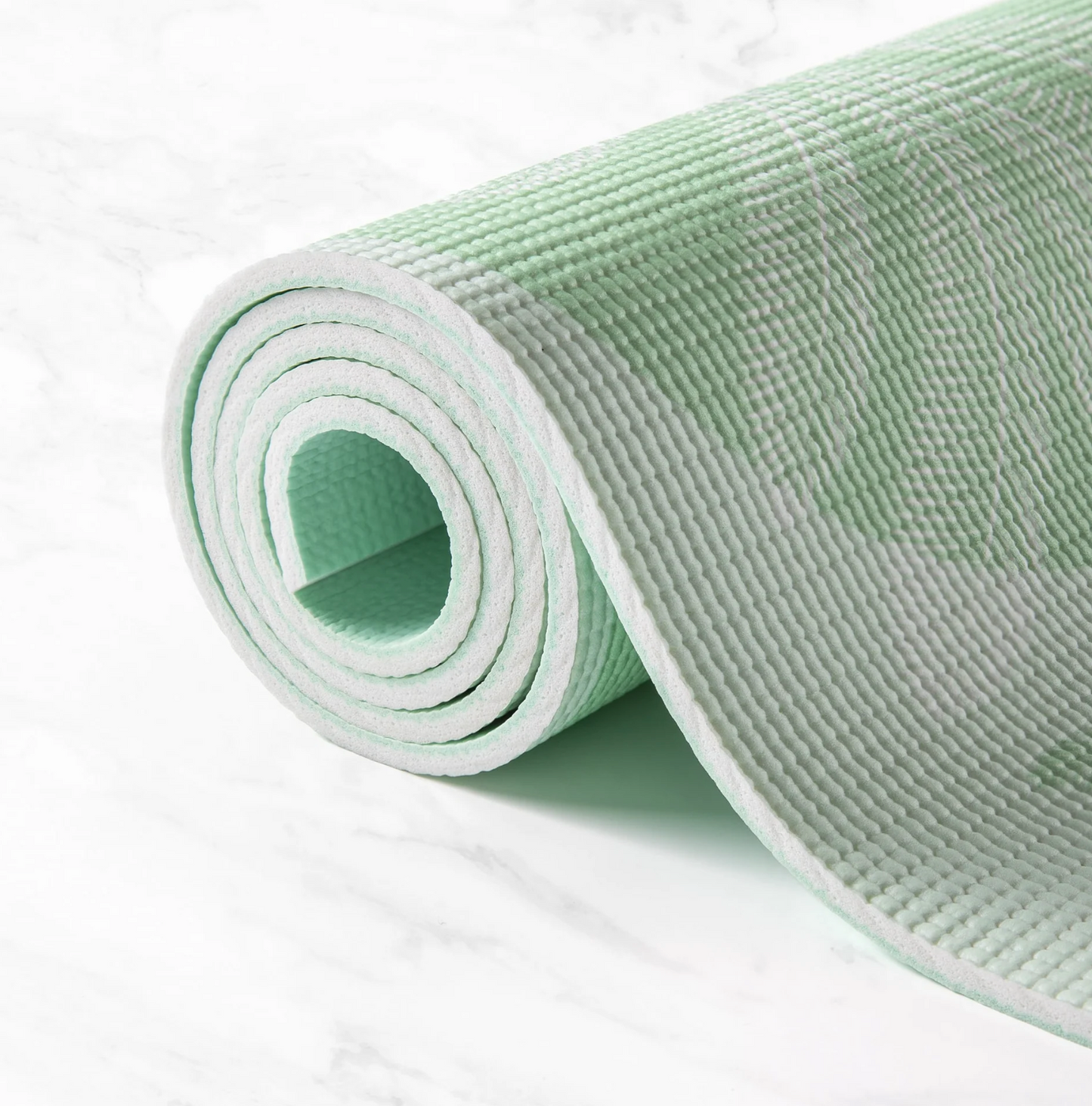 Palm Printed Yoga Mat